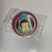 The Simpsons Tazo 141 Sealed new in packet unopened 1996 Magic Motion chip bag