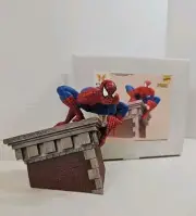 Pop 1 rare ATTAKUS spiderman building statue figure porcelain LOT# 746