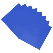 100 Pack Toner Reactive Foil 8.5"x11" A4 Foil Paper for DIY Craft,Blue
