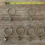 6 Pcs Lobster Clasp Key Hook Keyrings For DIY Keychain