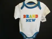 "Brand New" Baby Bodysuit by Mud Pie, Size 3-6 Months, NWT