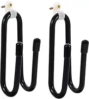 Levemolo Guitar Wall Mount Hanger Hooks 2 Pack Door Hooks Multi-function Space-saving