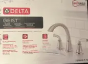 Delta 35864LF Geist 1.2 GPM Widespread Bathroom Faucet New. Worn Box