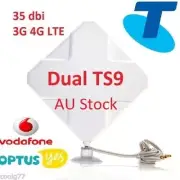 35dBi 3G 4G LTE MIMO ANTENNA Telstra Optus Vodafone 782S 785S 790S 810 TS9 Cable