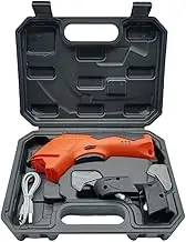 3.7V Rechargeable Electric Scissors, Wireless Battery Cutting Tools for Cutting Cloth Carpet PVC Leather Cordless Sewing Shear