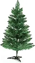 Gloreyan 2FT Artificial Christmas Tree Green Tabletop Christmas Tree with Plastic Stand Mini Xmas Pine Tree for Party Supplies Indoor Outdoor Holiday Home Decoration