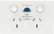 Legrand Excel Life RCD Double Powerpoint 10A