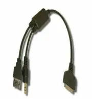 iPod iPhone Adapter Cable Aux In for 2009 2010 2011 2012 BMW 535i
