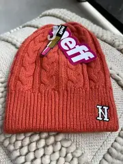 Neff Beanie New With Tags Orange Color Winter Hat Unisex Ski Snowboarding