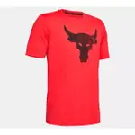 [全新正品] UNDER ARMOUR X PROJECT ROCK BRAHMA BULL 巨石強森 短袖T恤 S/M