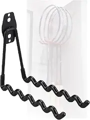 Tennis Racket Storage Rack, Hold 6 Racks Wall Mount Tennis Racket Holder,Badminton Racket Display Rack Load-Bearing 25kg, for Badminton Rackets Table Tennis Rackets