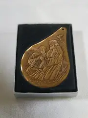 WENDELL AUGUST FORGE CHRISTMAS ORNAMENT, THE BAPTISM, 1999, FIRST EDITION, ...