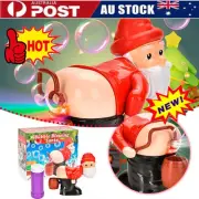 Christmas Funny Santa Electric Bubble Blowing Machine Leak Proof Machine Bubble~