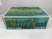 Brand New Hitachi M-418ER VHS Video Cassette Recorder VCR Japan Boxed Sealed