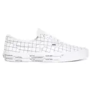Vans era u-color checkerboard white canvas sneaker shoes men size 6.5 new
