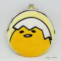 在飛比找Yahoo!奇摩拍賣優惠-【UNIPRO】蛋黃哥 gudetama 絨毛 珠扣 圓形夾