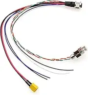 HangTon Ethernet Power Debugging Cable for DJI Livox Mid-360 Mid-70 Avia LiDAR Sensor, 1 to 3 Splitter, M12 Aviation 12-Pin RJ45 XT30 Flying Leads, 50cm