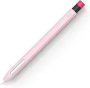 elago Compatible with Apple Pencil Pro Case & Apple Pencil 2nd Generation Case, Compatible with Magnetic Charging, Double Tap, Squeeze, Haptic [Must Read Installation Instructions] (Lovely Pink)