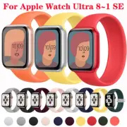 For Apple Watch Ultra2 9 8 7 6 SE Silicone Bracelet Solo Loop Strap iWatch 49mm
