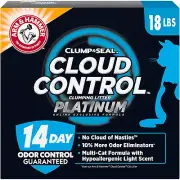 Cloud Control Multi-Cat Clumping Cat Litter, Light Scent, 18 Lbs