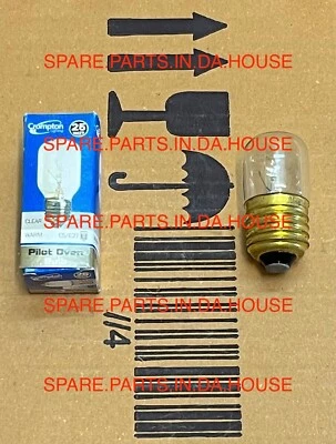 Westinghouse Oven Lamp Light Bulb Globe PAD620QFB-12 PAD620QFB-20