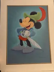 Bret Iwan Happy Hero Mickey Mouse Painting Drawing Picture