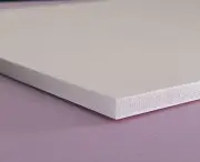 Sintra PVC Foam Board Plastic Sheet - 1mm thick - White - 12" x 24"
