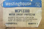 WESTINGHOUSE Motor Circuit Protector MCP13300