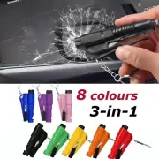 Emergency Keychain Car Escape Tool 2-in-1 Seatbelt Cutter Window Glass Breaker