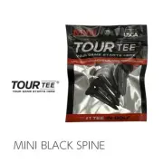 Tour Tee Mini Black Spine