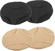 Healeved 2 Pairs Pads for Women Men Forefoot Support Insoles Comfortable Cushion for