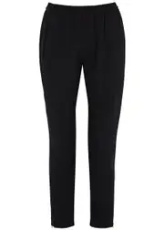Stella Mccartney Tamara Black Tapered Trousers - 16 16