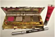 Urban Decay shadow palette VERVE, SUSPECT..+ lipgloss CRUSH + pencil WHISKEY set