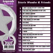 KARAOKE LEGENDS 2 CDG STEVIE WONDER & Friends VOL-99+100 NEW IN PLASTIC w/PRINT