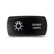 CH4X4 Marine Rocker Switch Cockpit Symbol