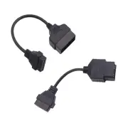 OCESTORE 2pcs OBD1 to OBD2 Diagnostic Tool Adapter Connector Cable 22 Pin to ...