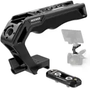 Camera Rig Top Handle Kit with Quick Release NATO Clamp and Cold Shoes