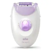 Epilator Braun SE3 000 Silk Épil 3 White And Purple