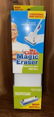 (1) Mr. Clean Magic Eraser Squeeze Mop Refill Type A / NEW in the box