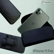 Side Flip Holster Pouch Belt Clip Case Cover For iPhone 11 12 Pro Max 12 Mini