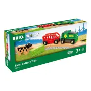 BRIO Farm Battery Train