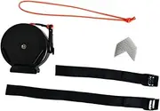 Frediuo Bicycle Tow Rope Pull Traction Strap Retractable Towing Belt Bike Trailer Strap Pull Rope for Outdoor Mountain Bike Riding