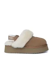 Ugg Australian Shepherd Suzie Platform - Cow Suede Upper - Women - House Shoes