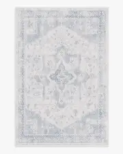 185' x 275' | Machine Washable Runner Rug | Kid & Pet Friendly | Indoor Rug | Kira Soft Blue Flatwoven Rug | Ruggable