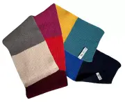 Paul Smith scarf soft lambswool multicoloured striped BNWT rare MADE IN SCOTLAND