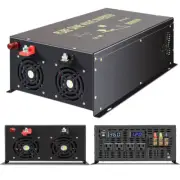 8000W Pure Sine Wave Inverter 36V to 240V Power Off Grid Solar System Home Car