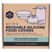 Ever Eco Reusable Silicone Food Covers (6pk)