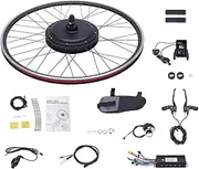 TOWOHIPPKI Electric Bicycle Motor Kit, 48V 1000W 28"-29" Front Wheel Electric Bike Conversion Kit, 700C Powerful Ebike Hub Motor Kit with LCD Display