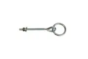 Stubbs Tie Ring Short Shank S30S (Silver) (One Size)