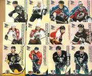 2001 McDonalds Pacific Prism Complete NHL HOCKEY Base Set/36 cards+9 Card Subset